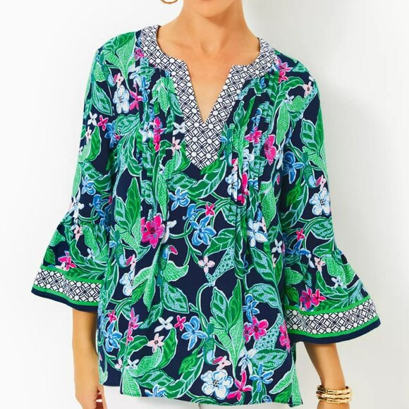 Lilly Pulitzer Ellalynn Tunic - Picture 1 of 11